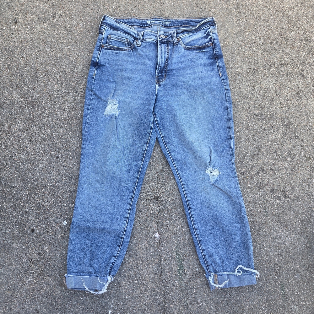 Old Navy Casual Blue Boyfriend Jeans